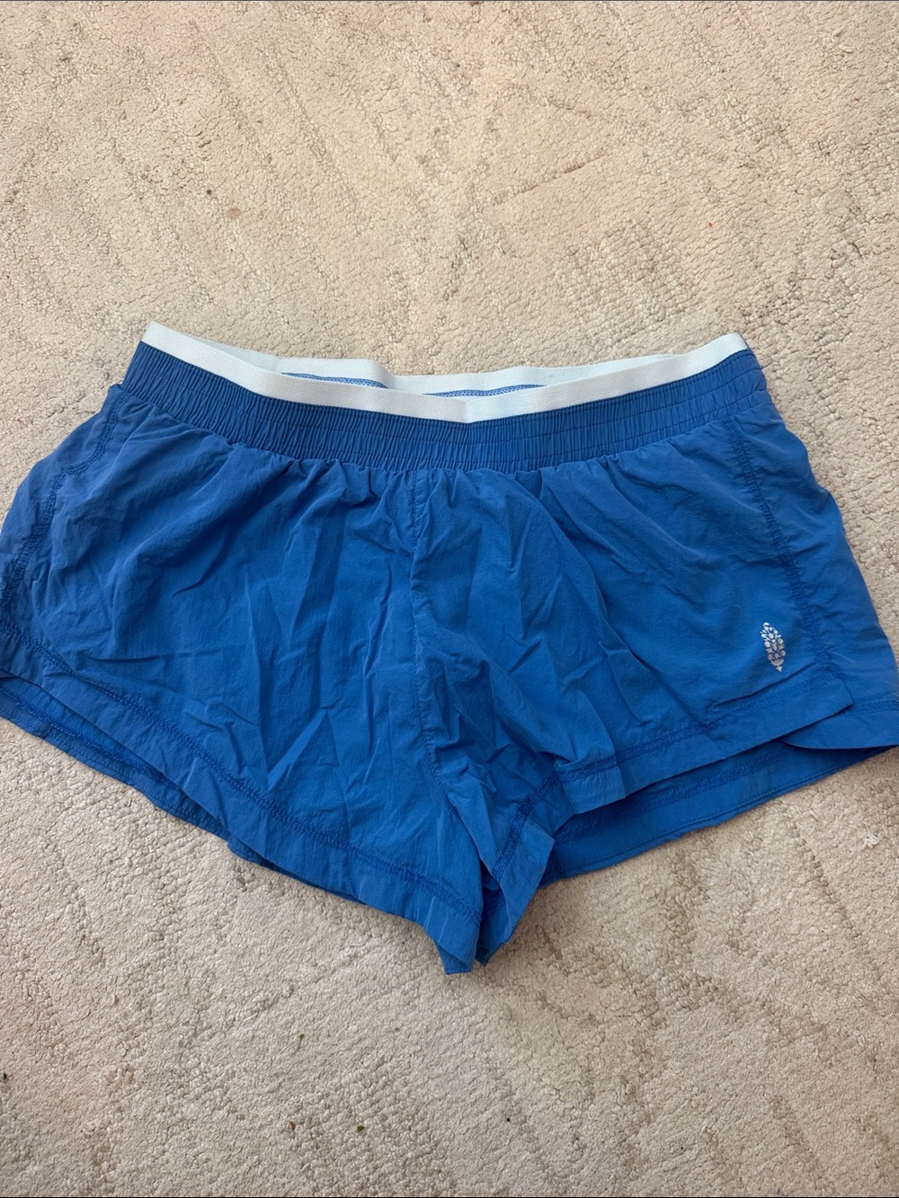 FP Movement Blue Women's Athletic Shorts